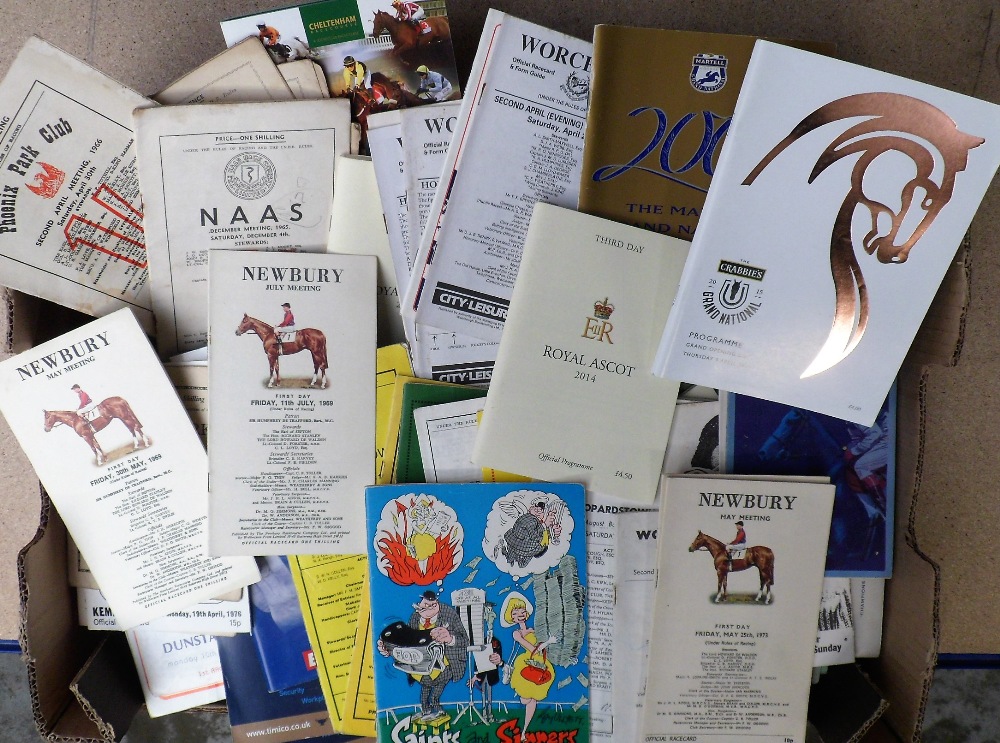 Horseracing, Racecards, flat and National Hunt, UK