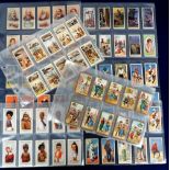 Cigarette cards, 8 sets and 1 part-set, Cohen Weenen, Nations, (descriptive) (19/20), (part-set),