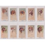 Cigarette cards, Moustafa, Leo Chambers Dogs Heads (set, 40 cards) (vg)