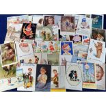 Postcards, Children's Artists, approx. 80 cards to include Attwell, Willebeek le Mair, Forres,