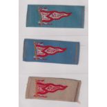 Tobacco silks, USA, ATC, Yacht Club Pennants, 8 different plus 7 variations (mostly gd) (15)