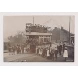 Postcard, Yorkshire, RP, Opening of Keighley, by Tatham (vg)