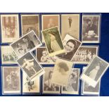 Postcards, Theatre, a selection of 19 cards of Edwardian actors, actresses, variety artists, ballet,