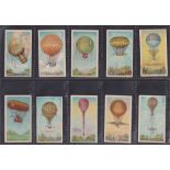 Cigarette cards, BAT (Eagle Bird), Aviation Series (set, 50 cards) (gd)