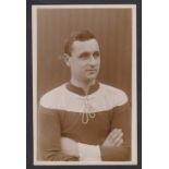 Football postcard, Middlesbrough FC, J. Haworth, p