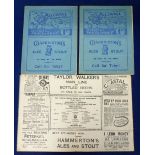 Football programmes, 3 Millwall home programmes, 1