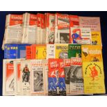 Speedway programmes, a collection of approx. 180 p