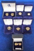 Football, Chelsea FC, supporters jewellery, 5 gold