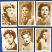 Postcards, Cinema, Picturegoers S Series, Actresses, S14 Choureau, 40 Owens, 72 Cristal, 96 Mueller,