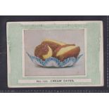 Trade card, Fuller's, Recipe card, No 124, Cream Dates (unrecorded) (gd) (1)
