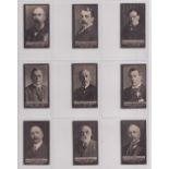 Cigarette cards, Murray's, Prominent Politicians, (with 'in two strengths') 'M' size (set, 50 cards)