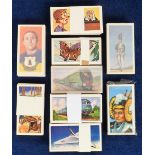 Trade cards, Barratt's, a collection of 10 wrapped sets, all appear complete but not individually