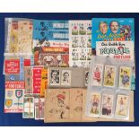 Trade cards, Football, a selection of cards in sets & part sets, mostly with albums or wallets of