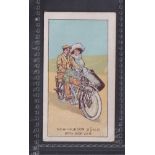 Cigarette card, Golds Ltd, Motor Cycle Series (Blue back) no 7 (vg) (1)