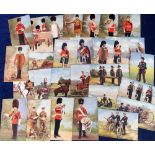 Postcards, Military, a collection of 30 cards in 5 sets of 6, all published by Tuck, inc.