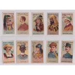 Cigarette cards, Japan, Murai Bros. World Smokers (20 cards) (most with light staining to backs,