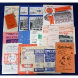 Football programmes etc, Pre-war to 1950's, 21 ite