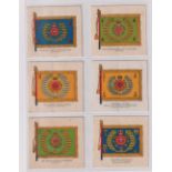 Tobacco silks, Muratti, Regimental Colours, Series CB, 'L' size (set, 25 silks) (2 with light stains