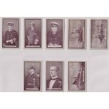 Cigarette cards, Naval, two sets & one part set, Gallaher, British Naval Series (39/50, missing