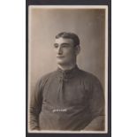 Football postcard, Robert Jefferson, Leeds City, a