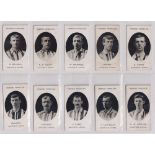 Cigarette cards, Taddy, Prominent Footballers (No Footnote), Sheffield United (set, 15 cards) (a few
