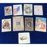 Trade issues, USA, a collection of 8 early advertising booklets inc. Chase & Sanborn The History