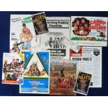 Film, Carry On memorabilia to include 4 Carry On England synopsis flyers (with Putzu art), Carry
