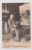 Postcard, a Tuck published 'Real Photograph' (no. 79) of Joseph Farquharson (1846-1935), a Scottish,