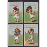 Trade cards, USA, Baseball, Wm. J. Stiff & Co, Importers & Coffee Roasters, a collection of 9