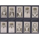 Cigarette cards, Cohen Weenen, Cricketers, (set, 25 cards) (vg)