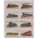 Trade cards, The Scout, 2 sets, Birds' Eggs (9 cards) & Railway Engines (12 cards) (gen gd)