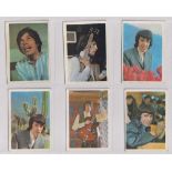Trade cards, A&BC Gum, The Rolling Stones (set, 40 cards) (mostly gd)