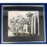 Autograph, Music & Cinema, Elvis Presley (1935-1977), American Singer & Actor, a framed photograph