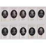 Cigarette cards, Taddy, Prominent Footballers (No Footnote), Aston Villa (set, 15 cards) (1 with '