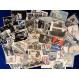 Postcards, Military, a mixed WW2 selection of approx. 77 cards and photographs. Includes