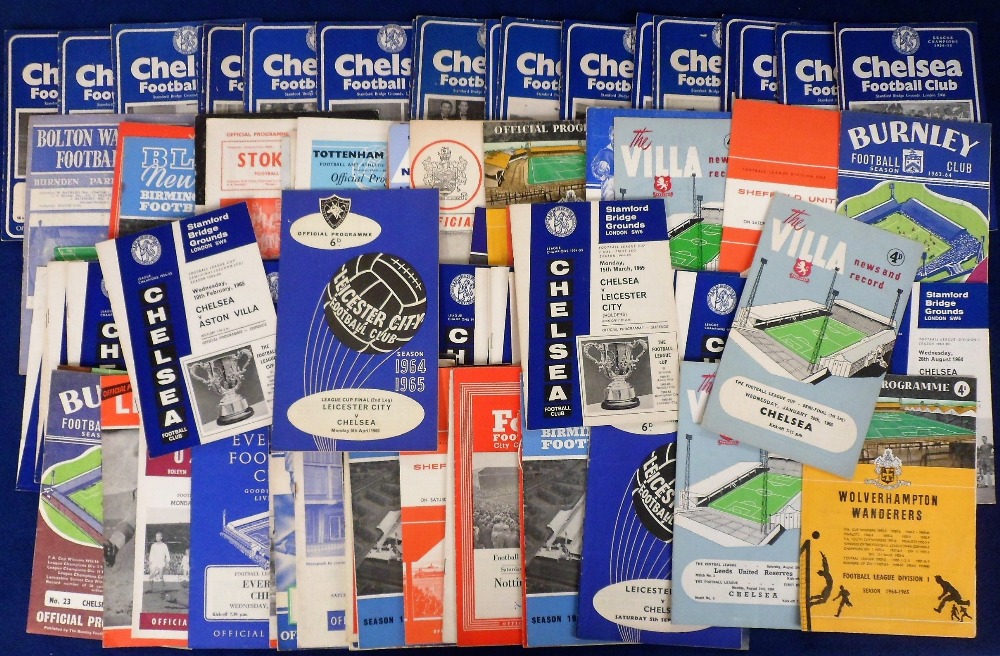 Football programmes, Chelsea comprehensive home &