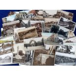 Postcards, a mixed UK topographical collection of approx. 220 cards, mostly street scenes,