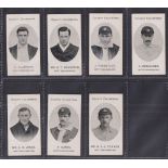 Cigarette cards, Taddy, County Cricketers, Nottinghamshire, 7 cards, E. Alletson, Mr G.T.
