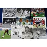 Football autographs, England, a collection of 10 s