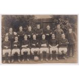 Football postcard, Northampton Town F.C. teamgroup