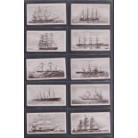 Cigarette cards, Dominion Tobacco Co, Old Ships, 4 sets, 1st, 2nd, 3rd & 4th Series (vg)