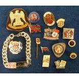 Football badges, Glasgow Rangers, a collection of