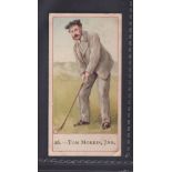 Cigarette card, Cope's, Cope's Golfers, type card no 26 Tom Morris, Jnr. (sl foxing, gd) (1)