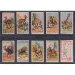 Trade cards, Farrow's, Animals in the Zoo (set, 50 cards) (mostly gd)