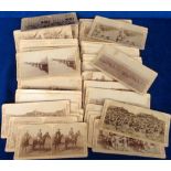 Militaria, Stereoscopic Cards, Boer War, approx. 75 Sun Studios cards published by Underwood &