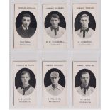 Cigarette cards, Taddy, Prominent Footballers (With Footnote), Portsmouth, 6 cards, Cameron, G.W.