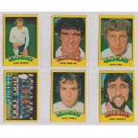 Trade cards, A&BC Gum, Footballers (Red Back, Rub Coin) (set, 132 cards) (mostly gd, checklist