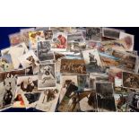 Postcards, Animals, a mixed animal collection of approx. 144 cards, with dogs, cats, wild, zoo,