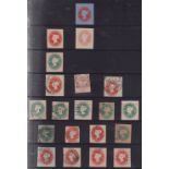 Stamps, Collection of mainly QV Postal History, in