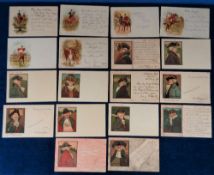 Postcards, a mixed early selection of 49 Tuck published cards, good chromos, 'Sport' (hunting)